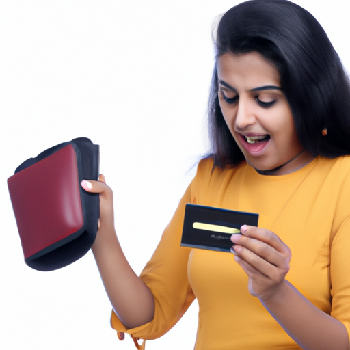 A beautiful girl using Digital Payment Wallet